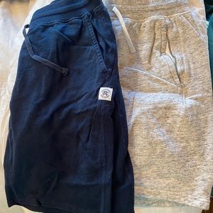 2x pairs of Reigning Champ Men’s Shorts size Small